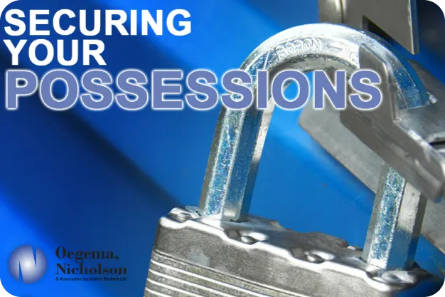 Securing Your Possession - Oegema, Nicholson & Associates